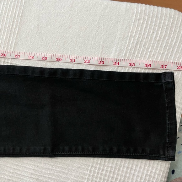 Mossimo Skinny Premium Denim Black Denim Jeans 6 Women's Size - Picture 11 of 11